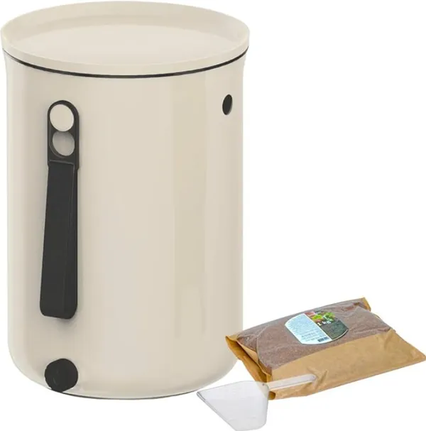 Skaza Bokashi Organko 2 - Composteur de cuisine 9,6L design